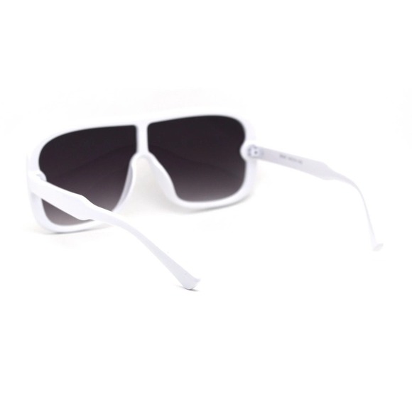 Sunglasses Women Fashion Trendy White Frame UV400 Protect‎ Shades Flat Top Gafas - Picture 8 of 12